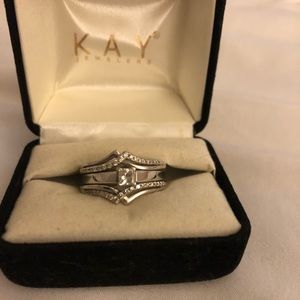 Kay jewelers engagement ring and sleeve band